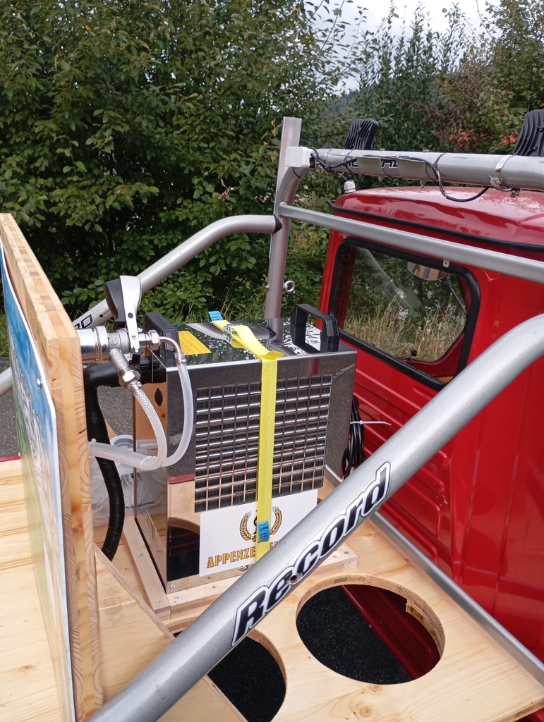 Mobile Bierbar – Piaggio Ape mit Zapfstation